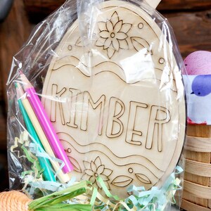 Easter Egg Personalized Kit | Custom Kids Easter Egg |