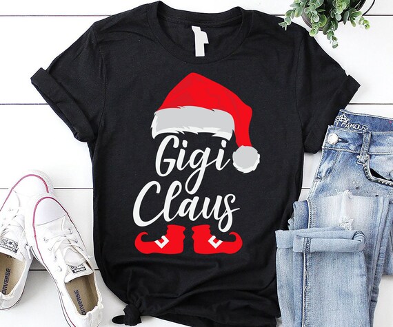 Gigi Claus Svg Christmas Svg Mimi Christmas Svg Santa Hat Etsy