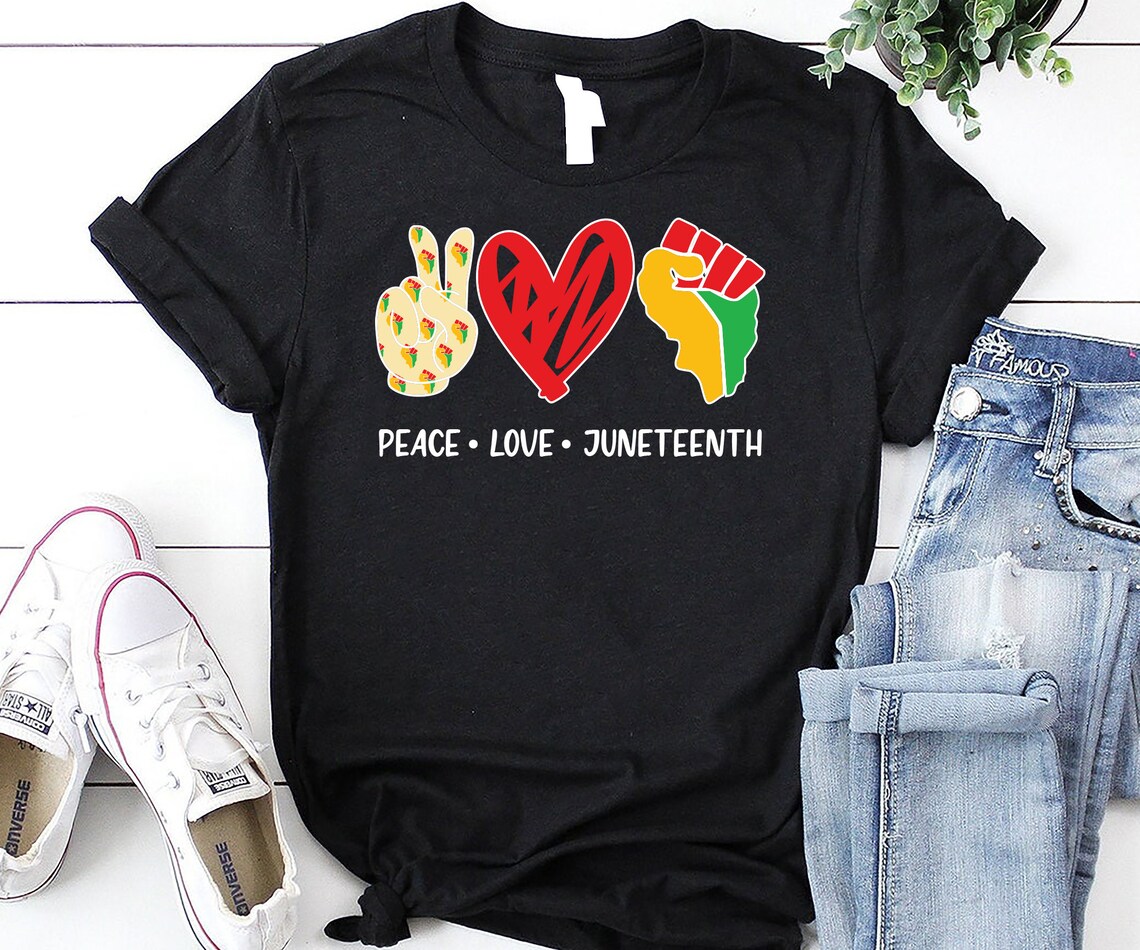 Free Free 144 Freedom Day Svg Peace Love Juneteenth Svg SVG PNG EPS DXF File