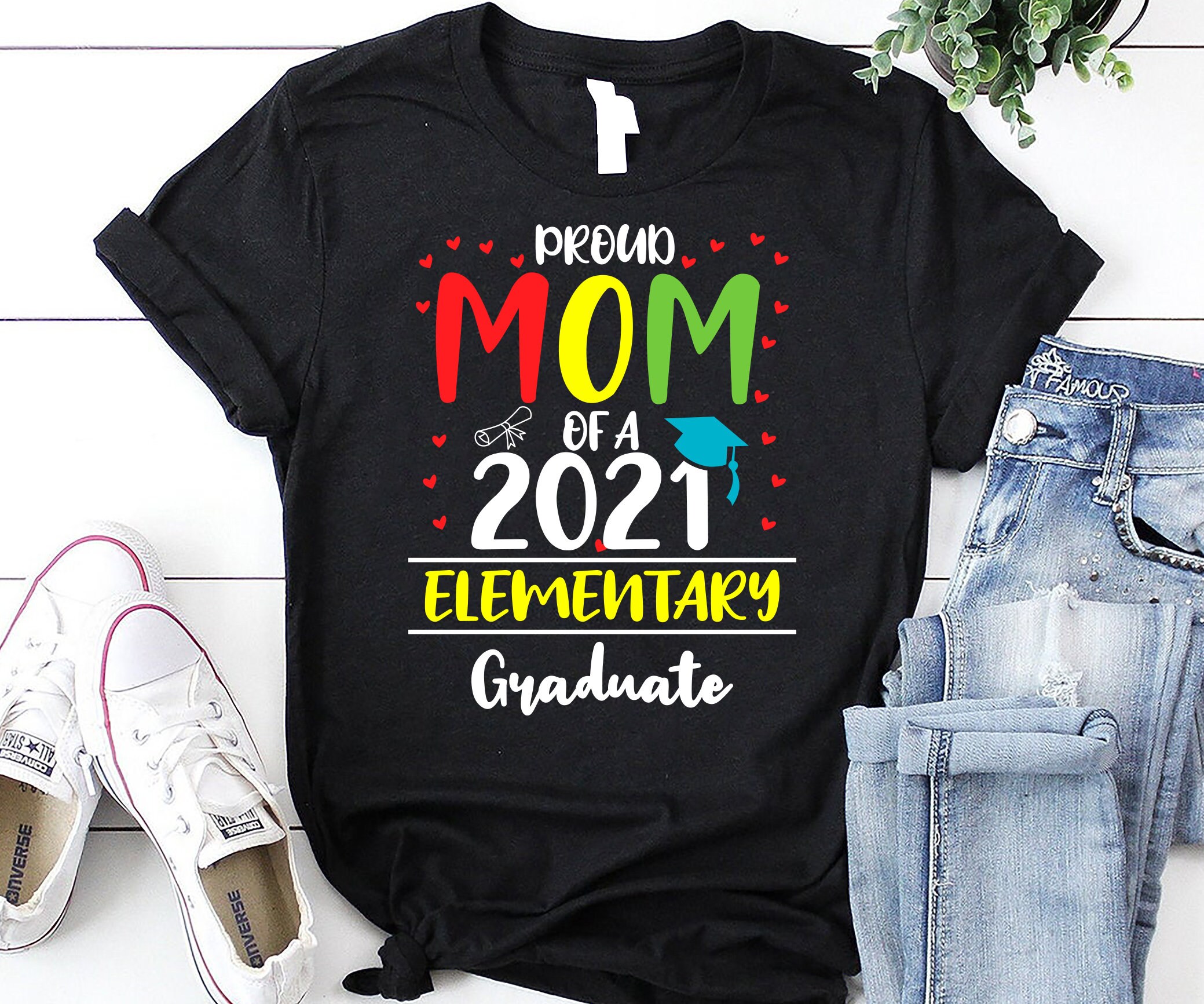 Download Proud Mom of a 2021 elementary Graduate 2021 Graduation ...
