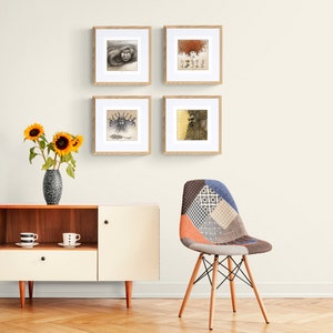 Keltische Götter Vier Kunstdrucke Set