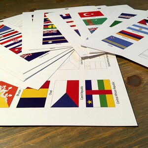 Flags of the World Printable, Flags of the Countries, Coloring Pages ...