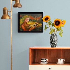 Zemyna - goddess of the Earth art print