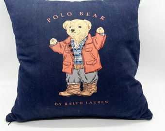 polo bear pillow