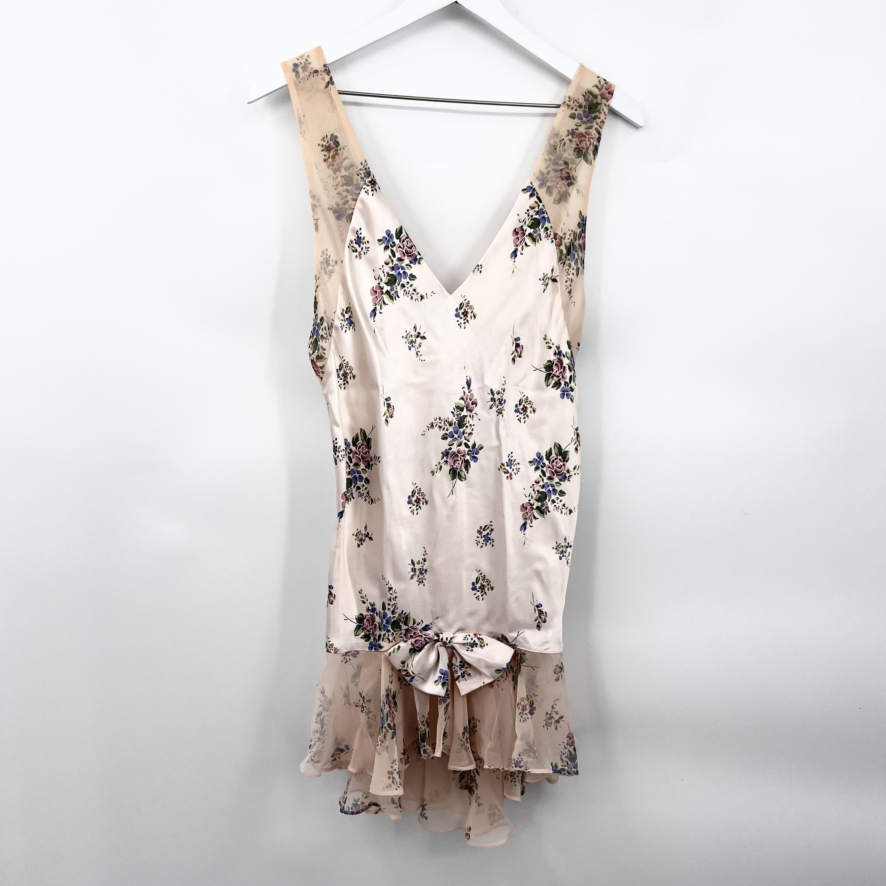 LANE BRYANT CACIQUE FLORAL SHEER TANK AND SHORT SET - Depop