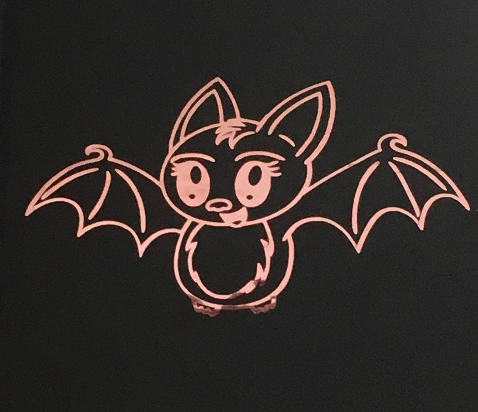 Sticker Kawaii Bat Vinyl Decal Etsy UK