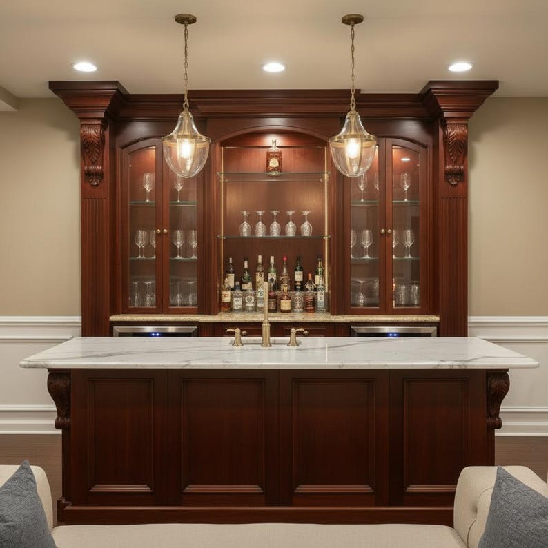 Custom Wall Bar - Etsy
