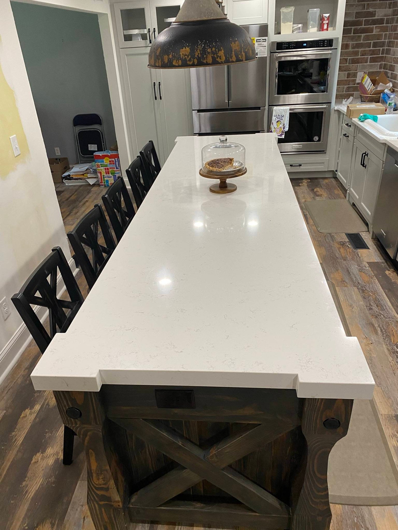 Custom Rustic 12ft. Kitchen Island - Etsy