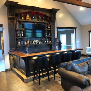 Rustic bar