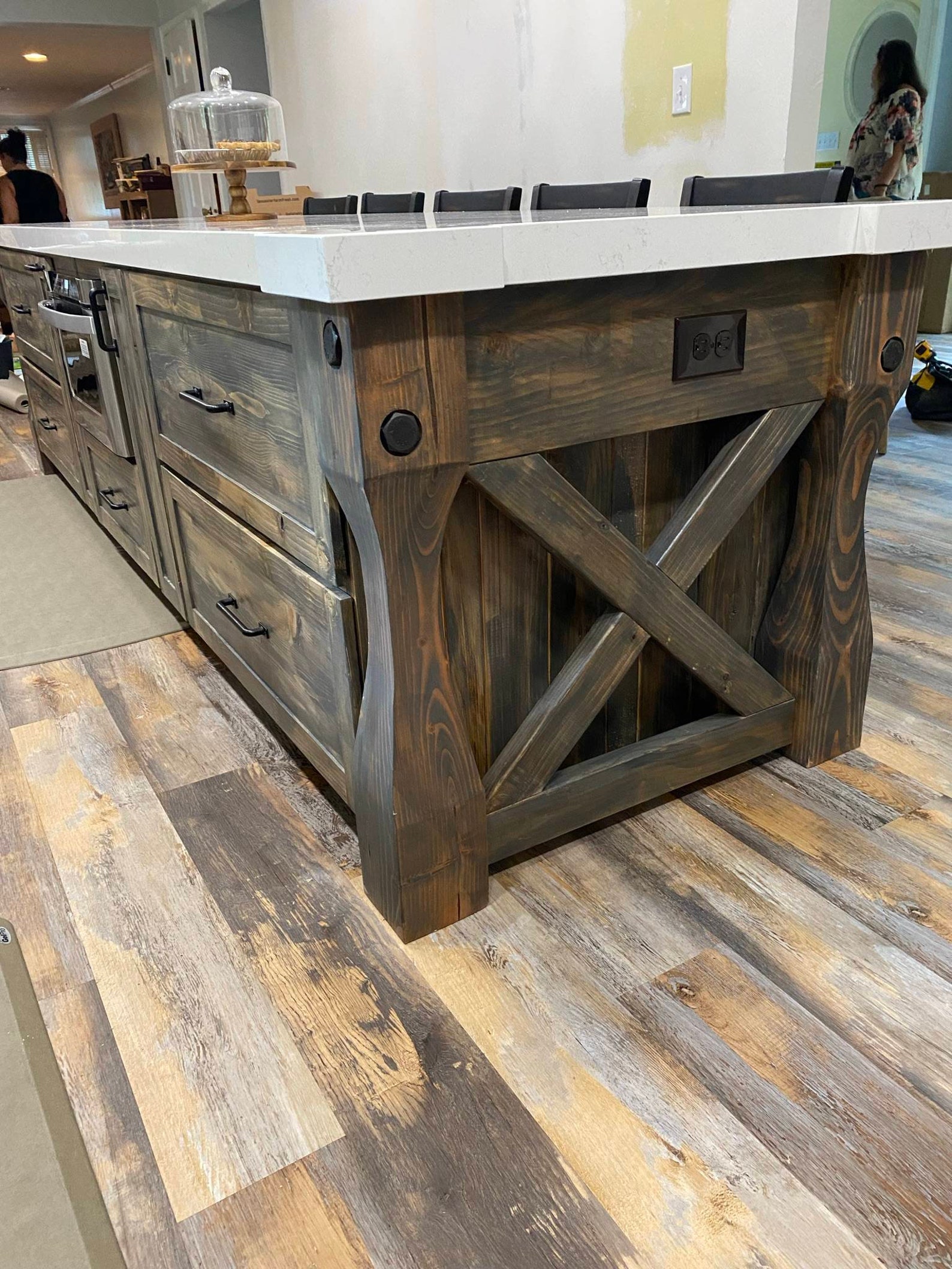 Custom Rustic 12ft. Kitchen Island - Etsy