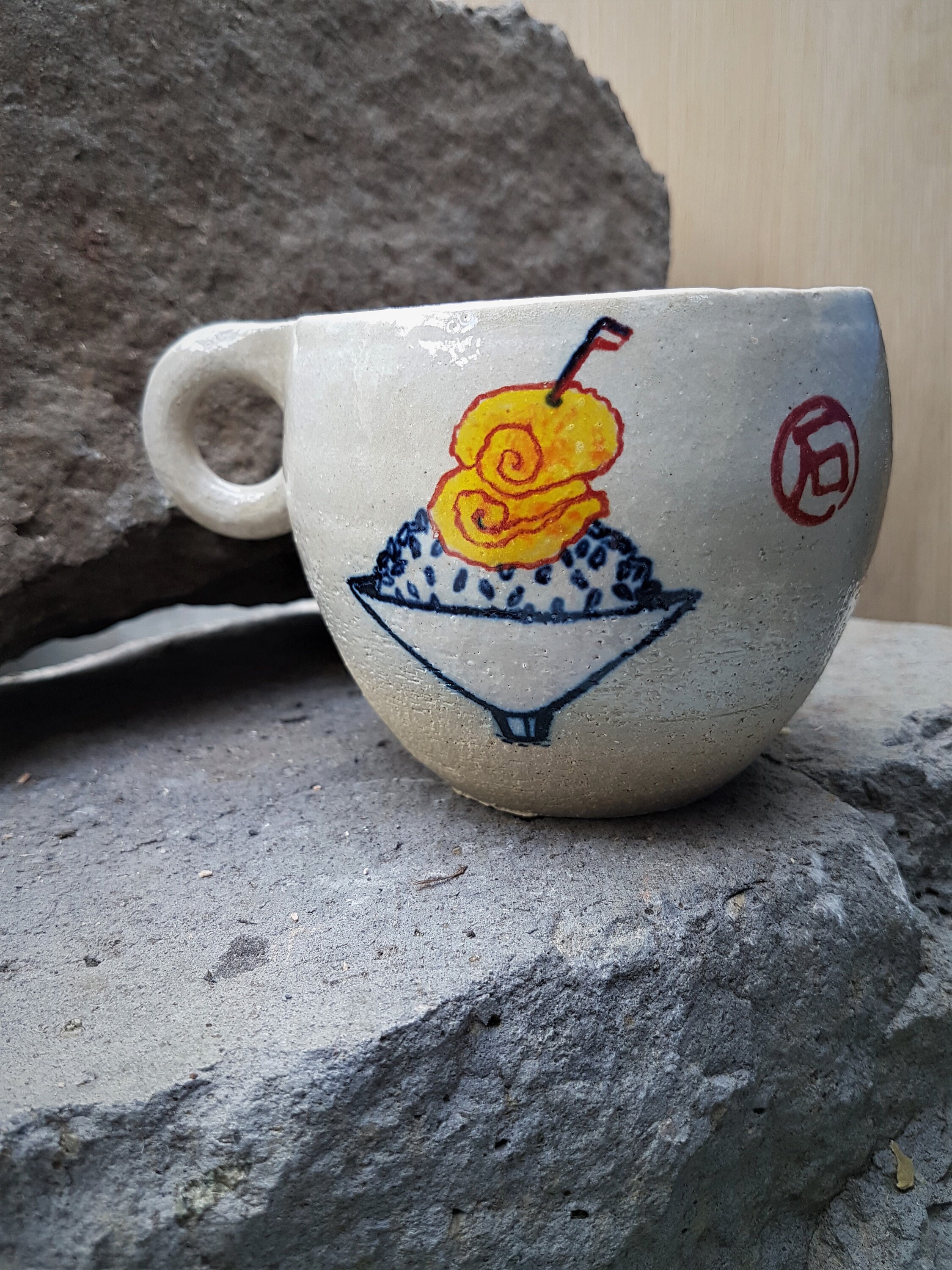 Tasse à Anses Modèle Tamagoyaki