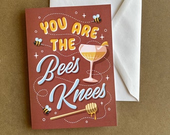 Bee's Knees | Honeybee | Card