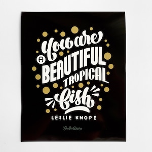 Leslie Knope | Parks and Rec | Poster