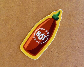 Hot Stuff | Spicy Food Pun | Sticker