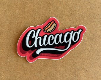 Chicago | Chicago Dog | Windy City | Sticker