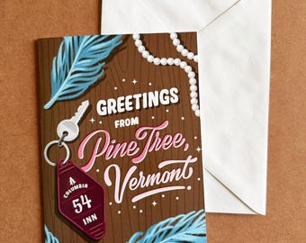 Sisters | White Christmas | Holiday Card