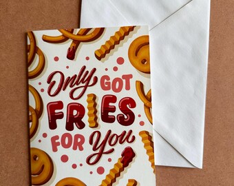 Fry Love | Foodie | Card