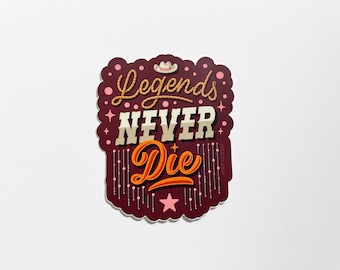 Legends Never Die | Orville Peck | Shania Twain | Aufkleber