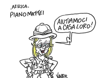 01/01/2024 Africa, piano Mattei: "Aiutiamoci a casa loro" - Migranti, Meloni — NIGRIZIA