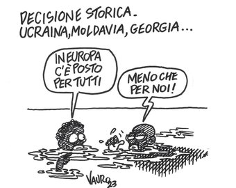 12/16/2023 EU historic decision. Ukraine, Moldova, Georgia... - Migrants, rights - Il Fatto Quotidiano