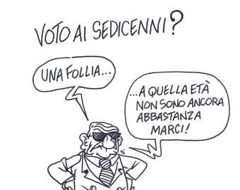 19/03/2021 Voto ai sedicenni ? Una follia ! A quella età non sono ancora abbastanza marci ! - Left