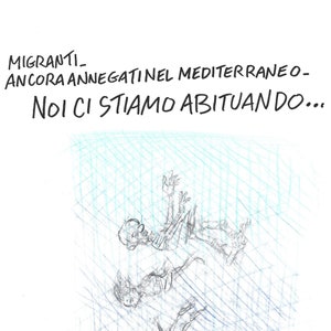 09.08.2023 Migranten, neue Tragödie im Mittelmeer, 41 Tote vor der Küste von Lampedusa...