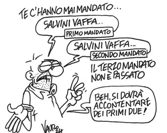 02/24/2024 Salvini wanted a third mandate... — Il Fatto Quotidiano