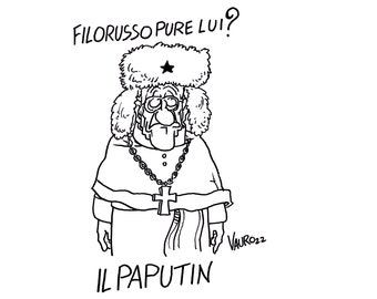 27/08/2022 POPE FRANCIS: "War is madness" - The Paputin. Pro-Russian too? - War, Peace, Ukraine, Russia, Putin — The Fact