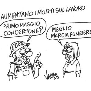 30.04.2025 — 1. Mai — Concertone, Arbeit, Rechte, Unfalltod