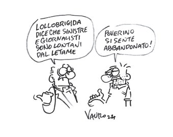 29/01/2024 Lollobrigida: "Sinistre e giornalisti cresciuti a champagne, lontani dal letame"