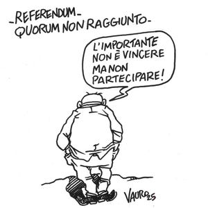 10/06/2025 Referendum, quorum not reached — Rights — Il Fatto Quotidiano