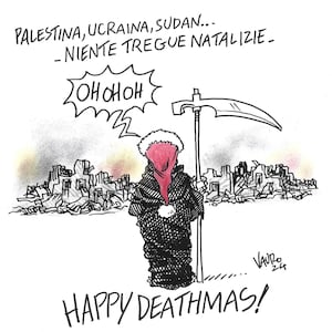 24/12/2024 No Christmas truces... - War, Palestine, Ukraine, Sudan — Il Fatto Quotidiano
