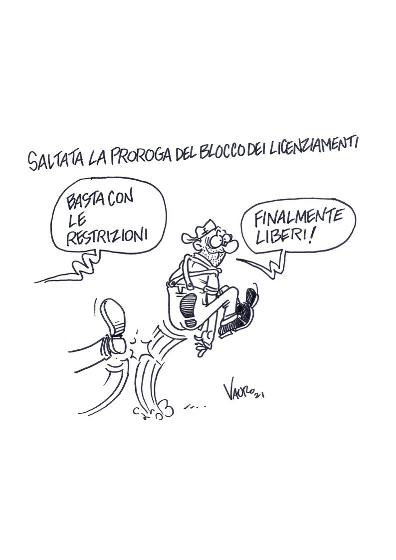 27/05/2021 Saltata la proroga del blocco dei licenziamenti. Basta con le restrizioni. Finalmente liberi Lavoro, diritti Il Fatto immagine 1