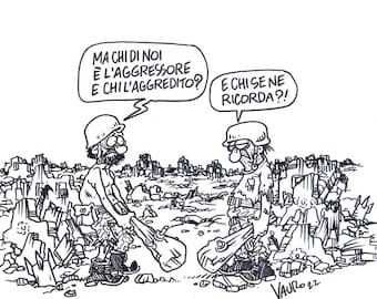 23/04/2022 GUERRA. Ma chi di noi è l'aggressore e chi è l'aggredito? E chi se ne ricorda... — Il Fatto