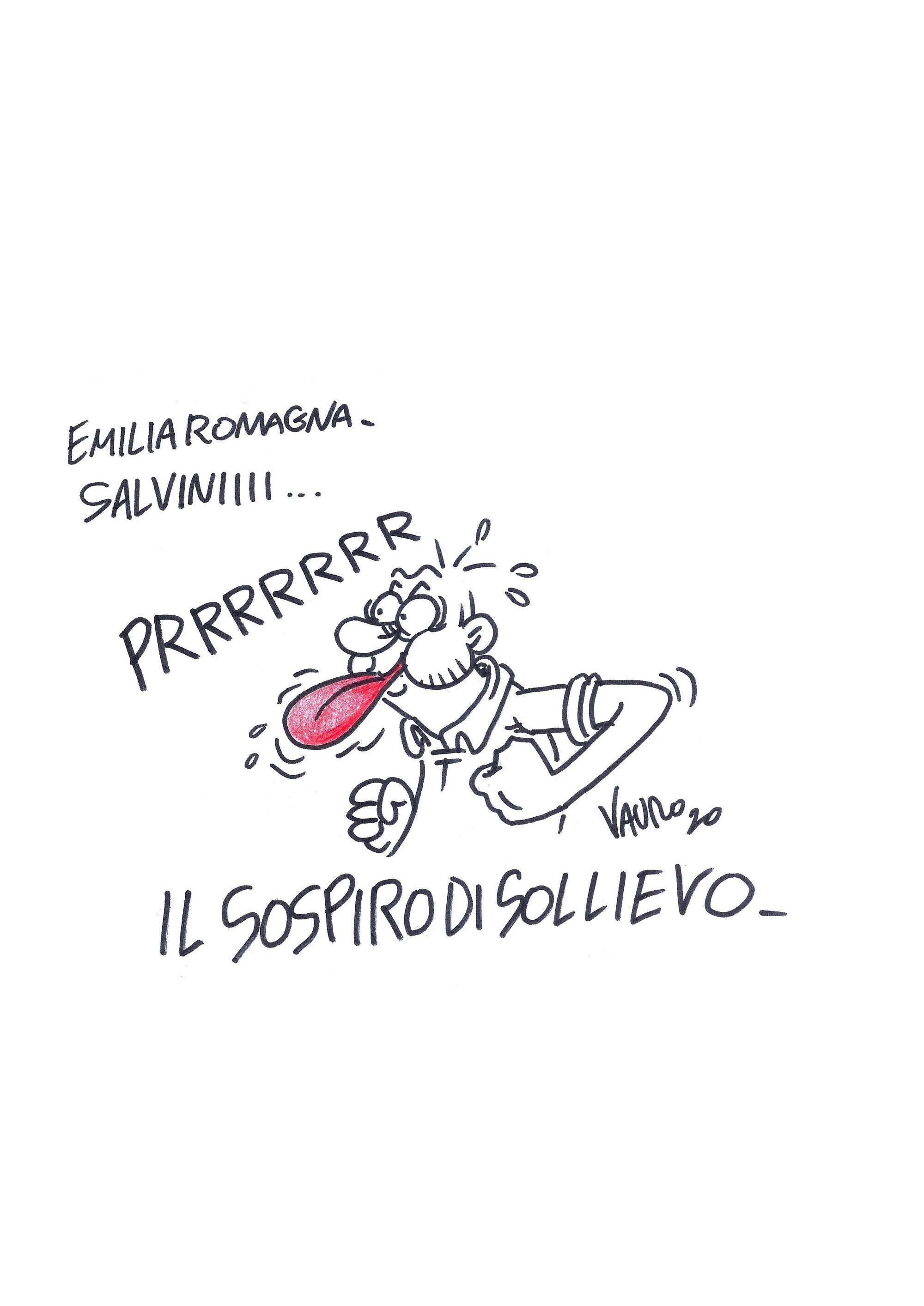 Salvini selfie Il Fatto 28/01/2020 Emilia-Romagna regional elections pity for the vanquished Borgonzoni Lega