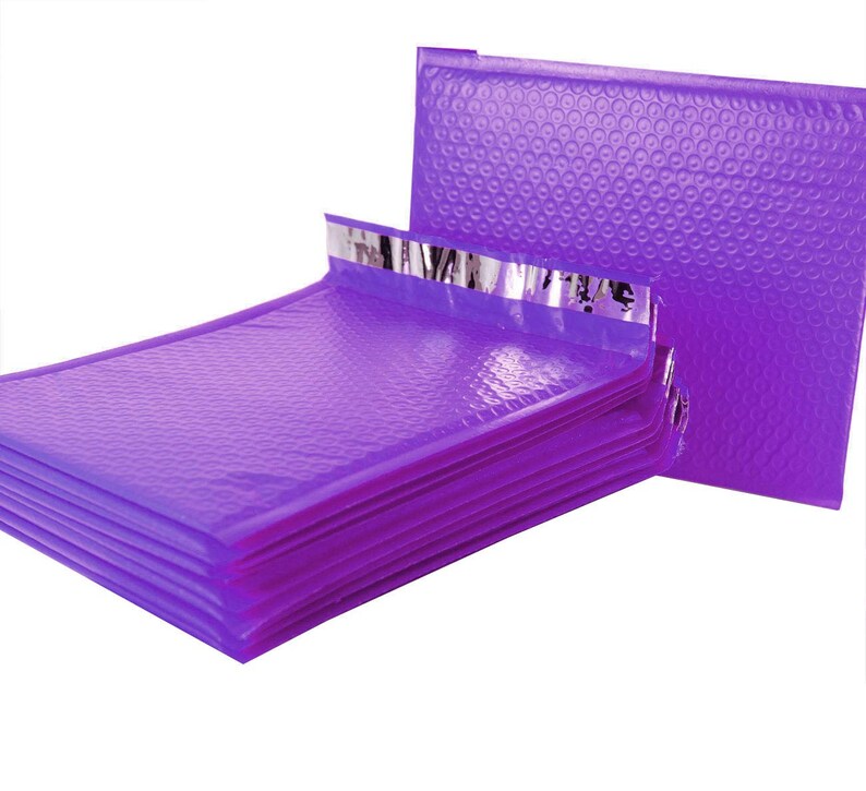 Poly Bubble Mailers Purple 000 00 0 1 2 3 4 5 Etsy
