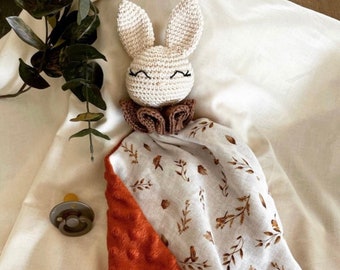 patron doudou plat lapin