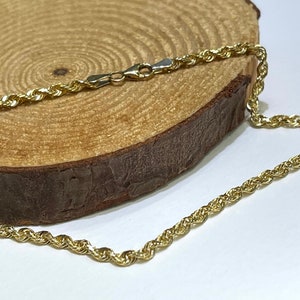 10K Solid Yellow Gold Bracelet / Crafted With Premium Gold / Stunning and Versatile Rope Bracelet / Comfortable and Secure Fit /Super Shiny