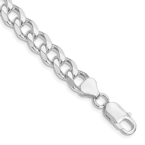 Sterling Silver 8MM Curb Bracelet / Men&#39;s Bracelet / Curb Bracelet 8&quot; Long /Men&#39;s Fashion Bracelet #1185
