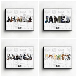 Stampa artistica personalizzata con parola NOME, poster di personaggi di supereroi, dipinto su tela, arte murale, regalo personalizzato, arredamento per la casa, nome di supereroe