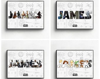パーソナライズされた名前のワードアートプリントスーパーヒーローキャラクターポスターアベンジャーキャンバス絵画ウォールアートカスタマイズギフトホームデコレーション、スーパーヒーローの名前