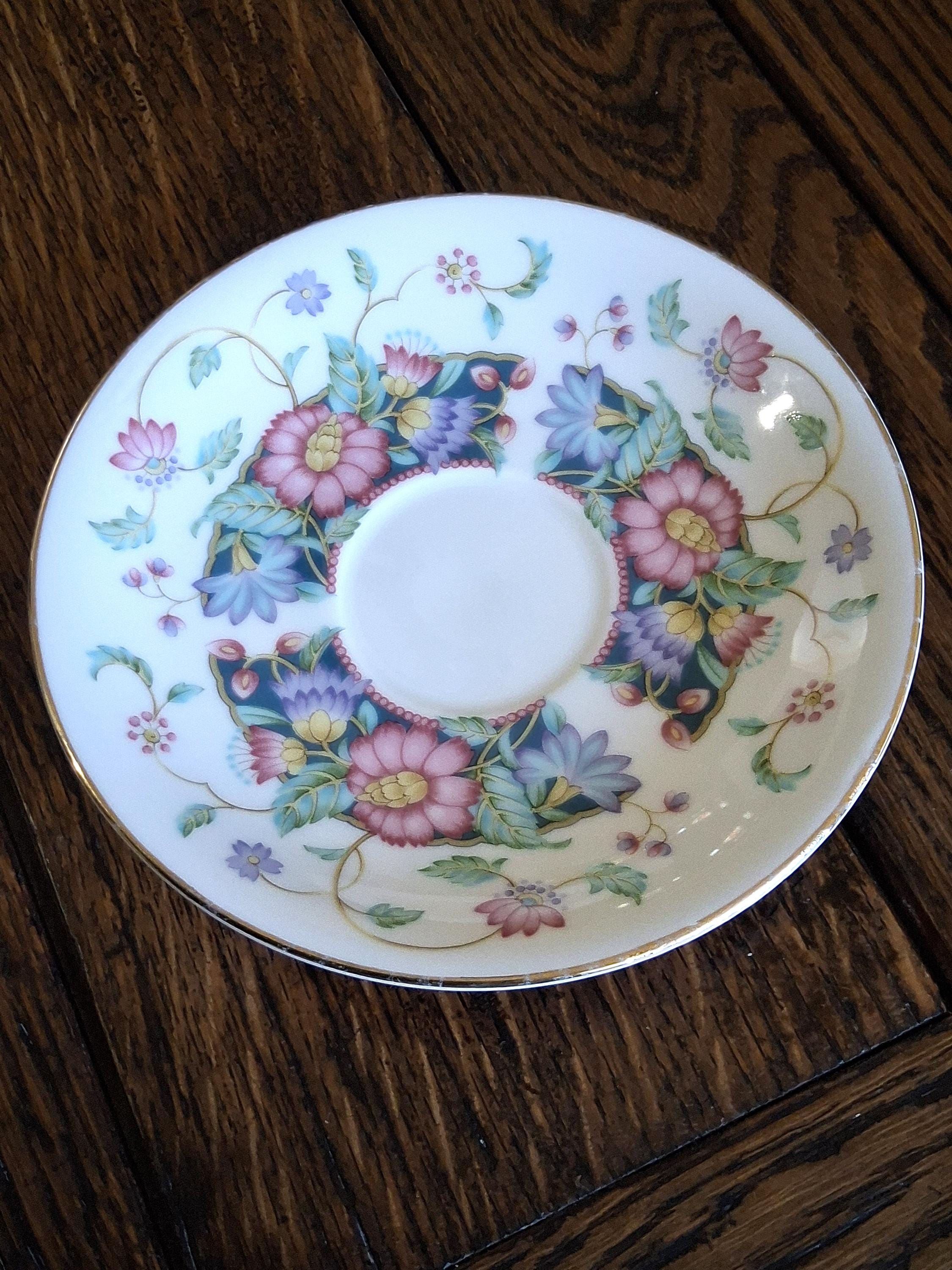 昭和レトロ　プレート　FINE CHINA BY KEITO JAPAN Keito Fine China - Etsy