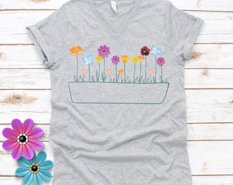 Floral T-Shirt: Spring Flowers Tee