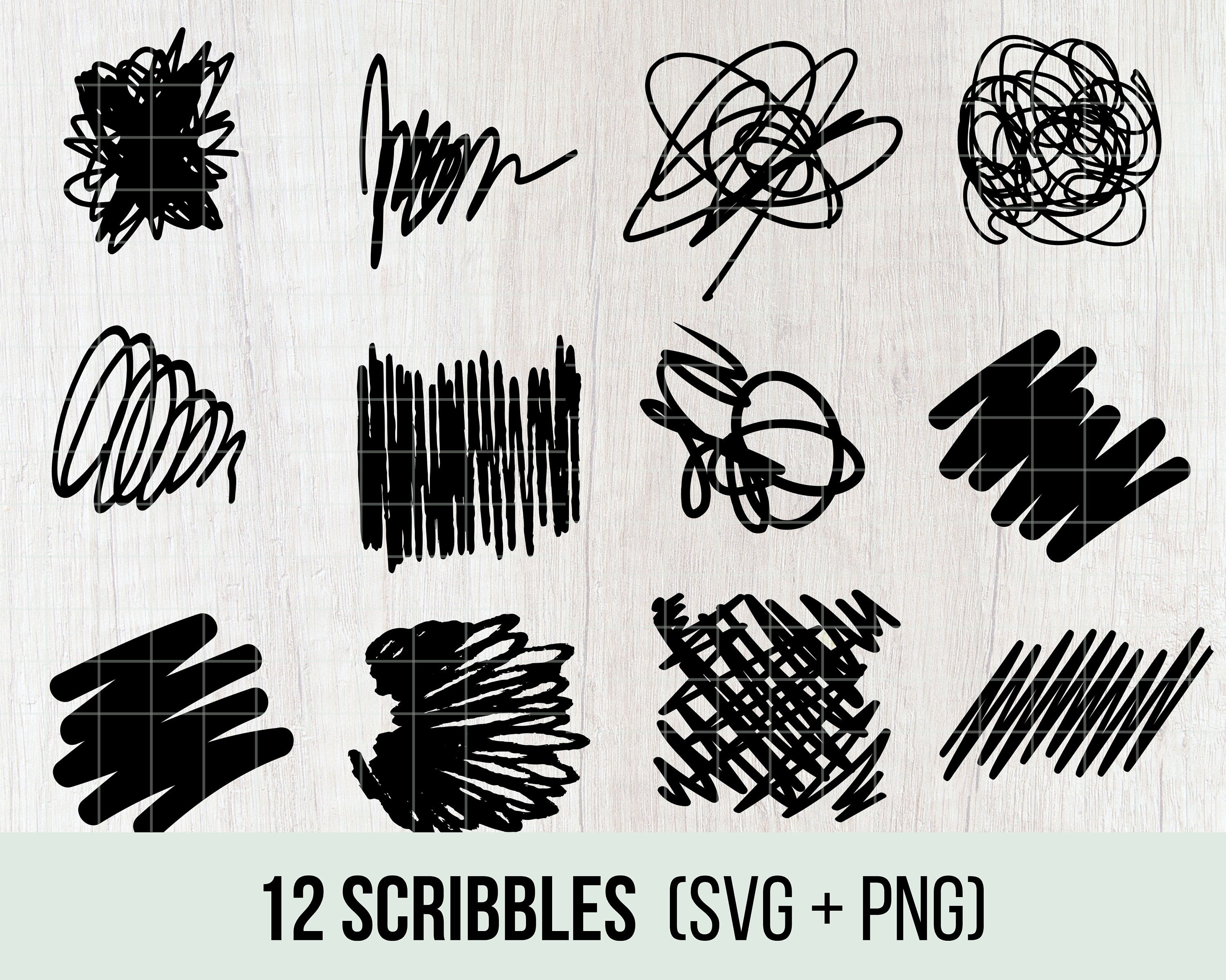 Hand Drawn Scribble Clipart Doodle Commercial Use Digital Download hand-drawn-scribble-clipart-doodle-commercial-use-digital-download