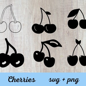 Cherries svg, Cherry svg,Instant Download,SVG, PNG, EPS, jpg digital download