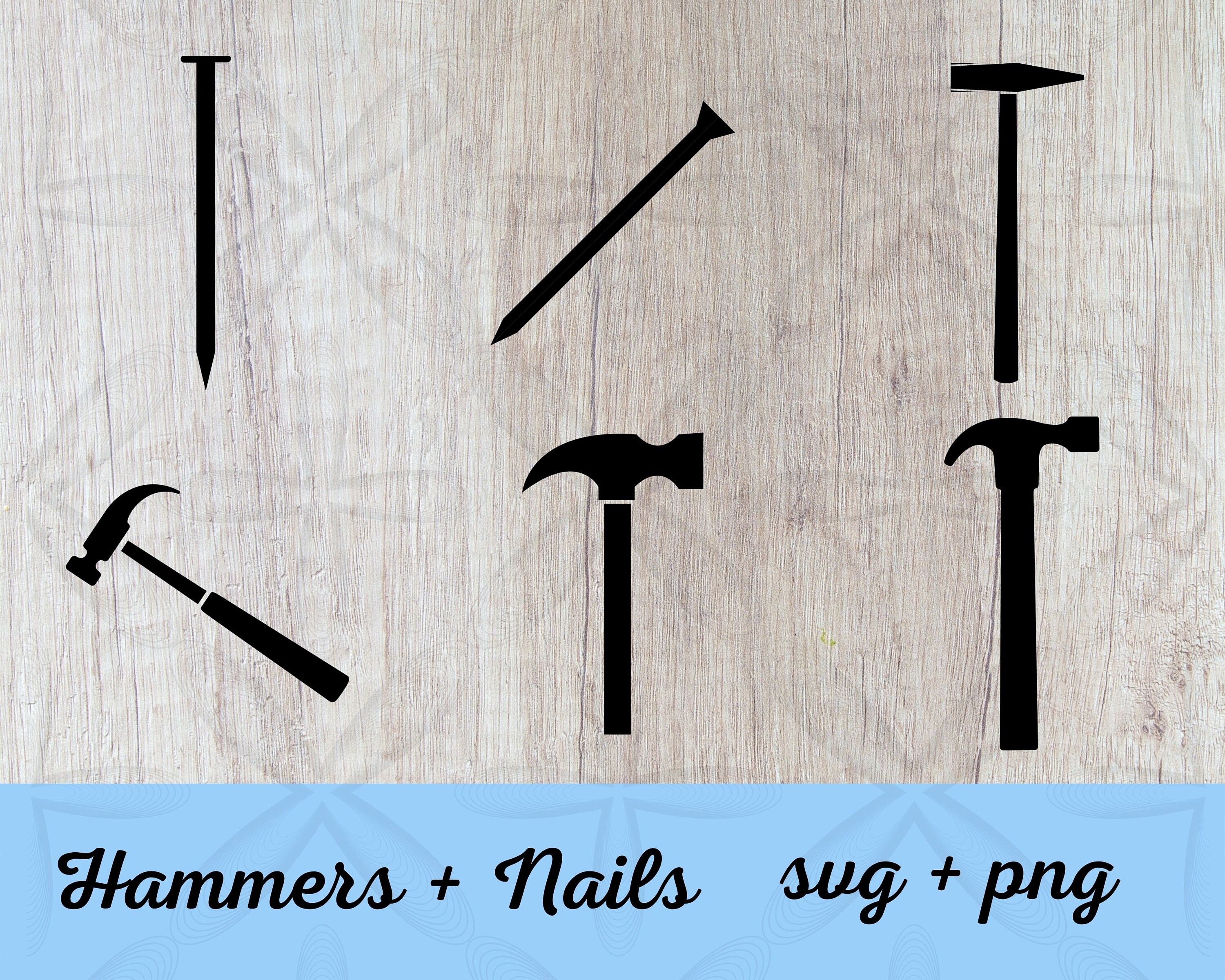 Hammer and Nails - Etsy Australia Hammer and Nails - Etsy Australia