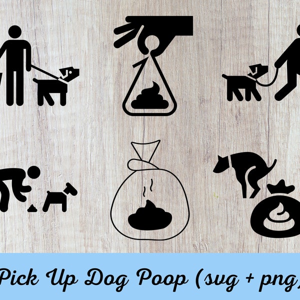 Dog Poop SVG, Clean Up Dog Poop, Dog Bag SVG, PNG digital download Active