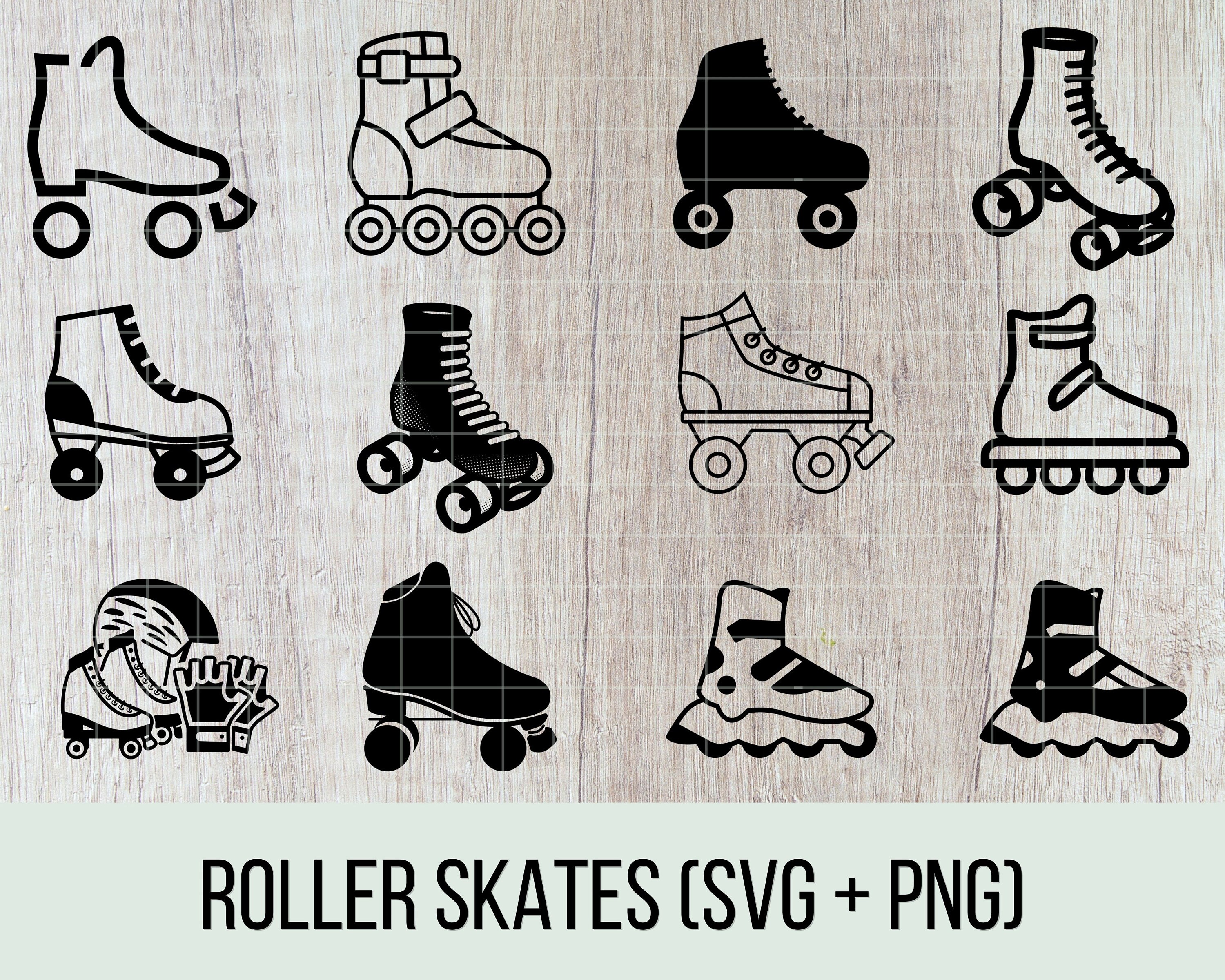 Retro Roller SKATE SVG, Roller Skates, Roller Blades, Sport, Retro, Svg