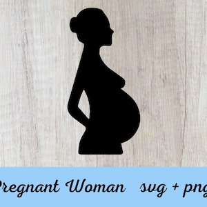 Pregnant Woman SVG, Pregnancy PNG
