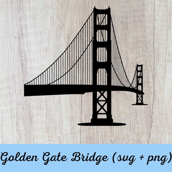 Golden Gate Bridge SVG, PNG